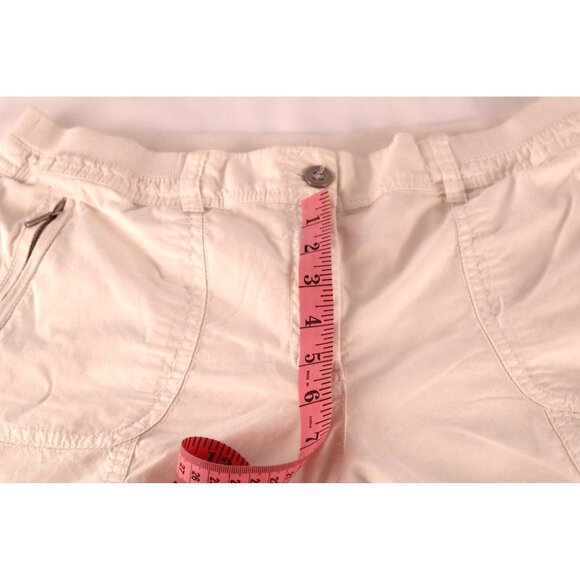 Chico's White Bermuda Shorts Mid-rise Waistband Casual Size 1 - Picture 11 of 12
